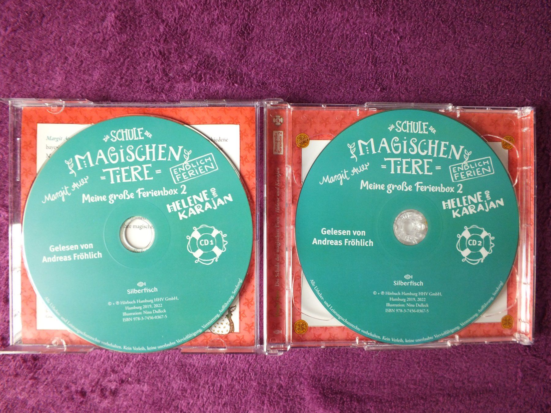 CD: Die Schule der magischen Tiere 4 - Endlich Ferien -  2CD – Usato da Müllheim Dorf venduto da Seeeule01 2