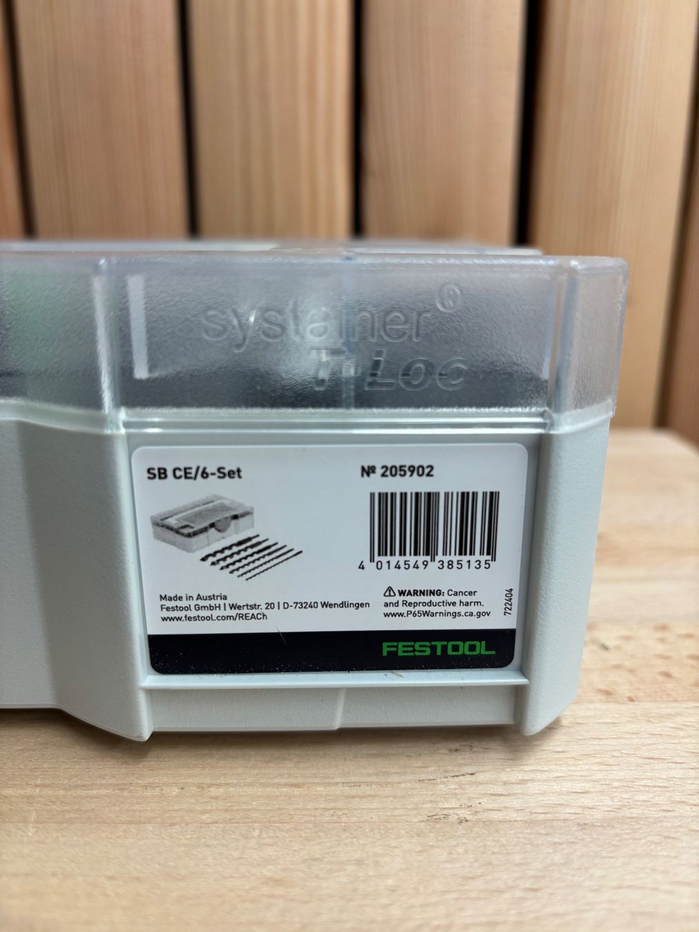 Festool Alle Werkzeuge: Festool Schlangenbohrer Set SYS3 S 76-SB CE-SORT/6 – Neu (gemäss Beschreibung) aus Winterthur von ReUse_Baumarkt 2