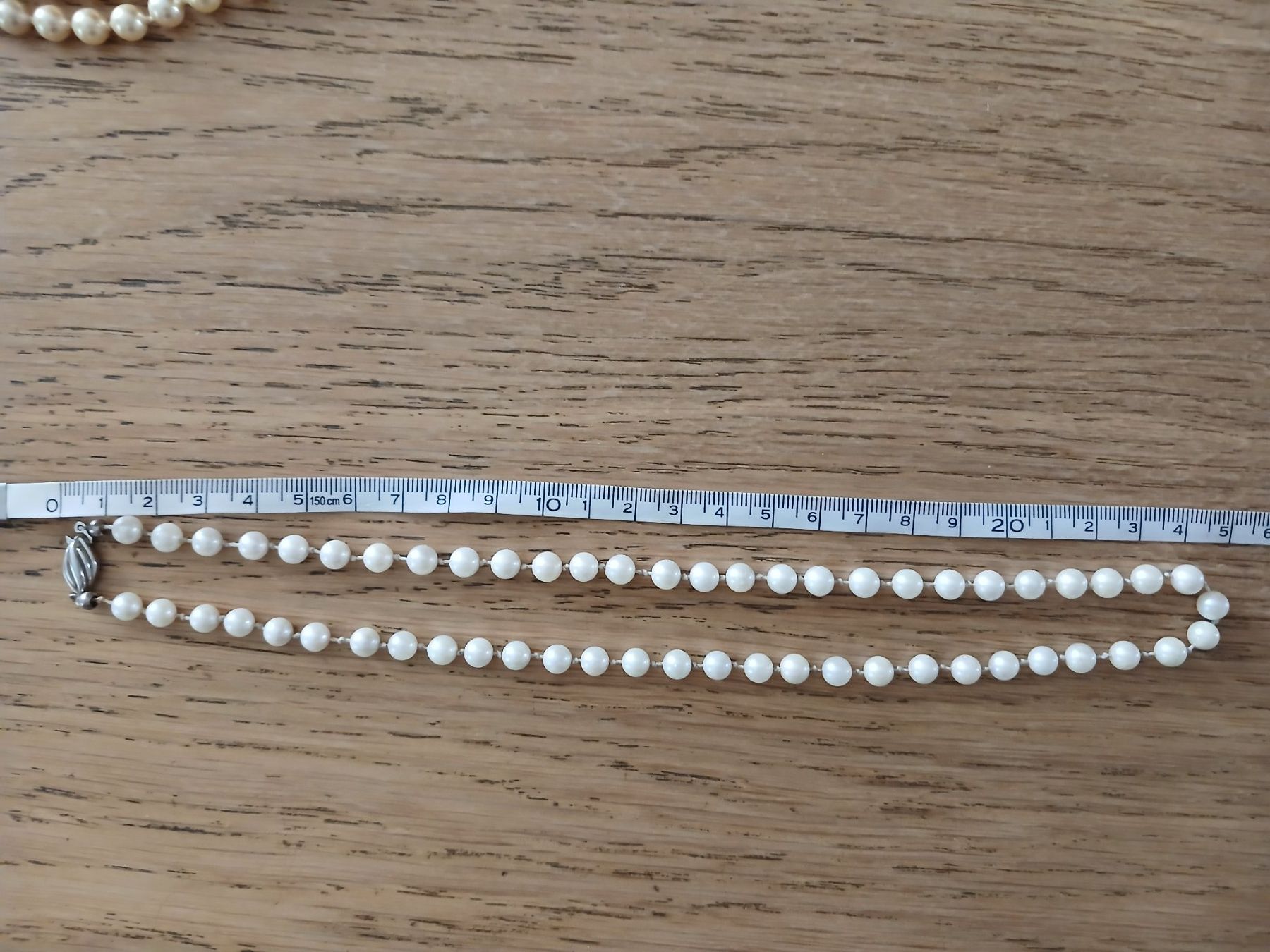 Ketten: Perlenkette Silber 925 – Gebraucht aus Aarburg von Emelie 4