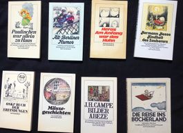 8x insel taschenbuch für kinder: Grosse Kunst im Kleinformat