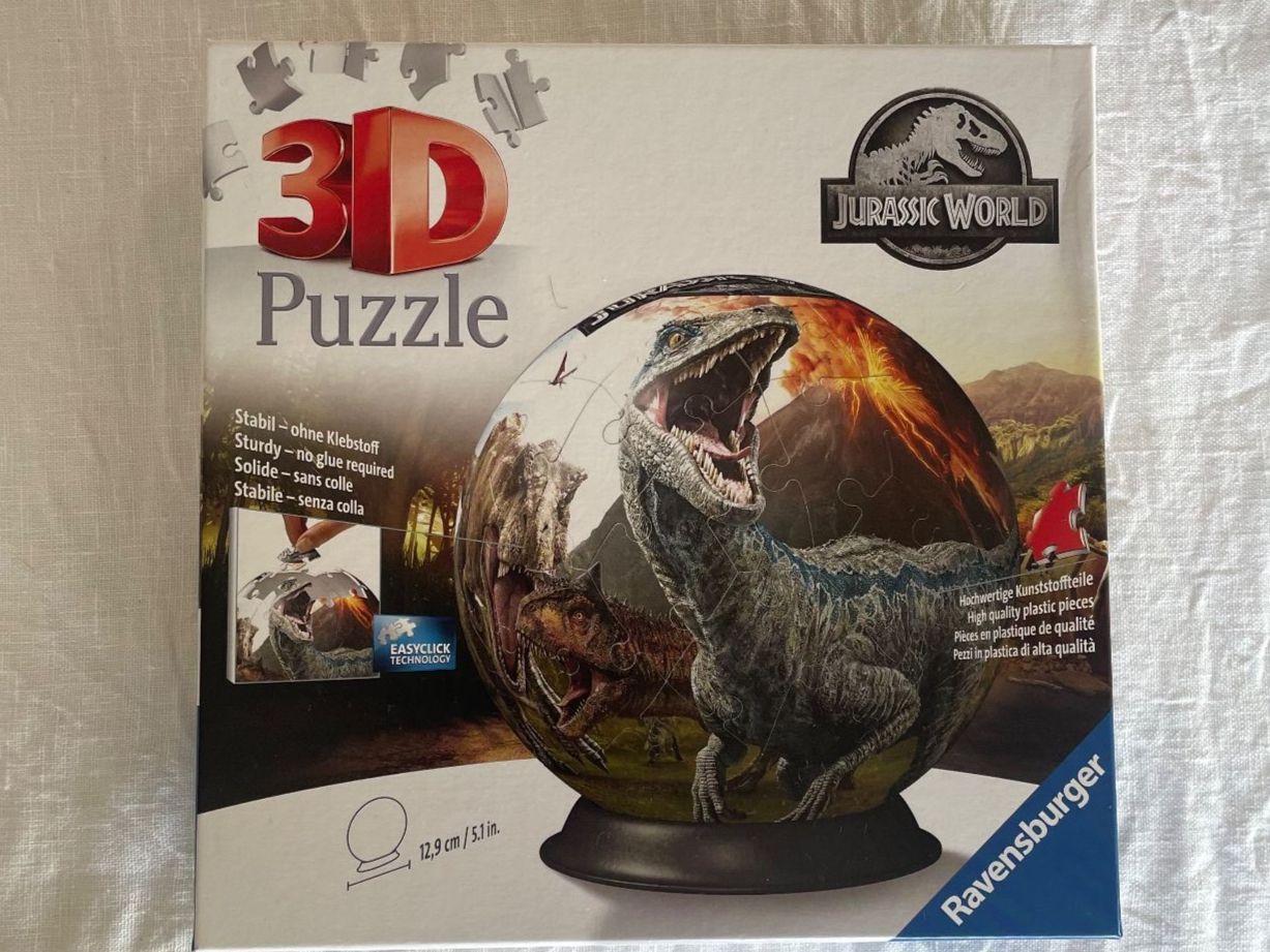Ravensburger Puzzle: 3D Puzzle Dinosaurier Jurassic World 72 Teile – Usato da Oberrohrdorf venduto da Con_8pnq