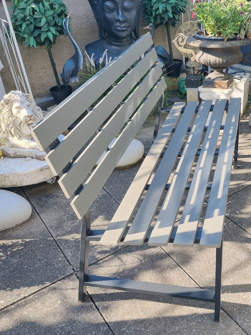 Panchine: Gartenbank grau – Nuovo (secondo la descrizione) da Buchs AG venduto da alp_x87d 1