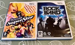 Nintendo Wii : Rock Band + Boogie Superstar - Partyspass!