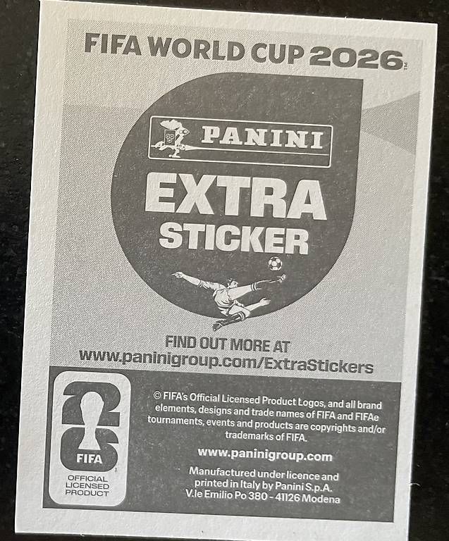 Carte collezionabili: Panini Extra Caicedo Bronze 2026 – Usato da Romanel-s-Lausanne venduto da ArikIssler 1