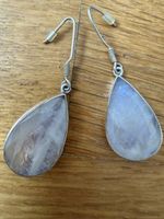 Ohrringe Mondstein Tropfen Silber 925 Damen Schmuck neuwerti