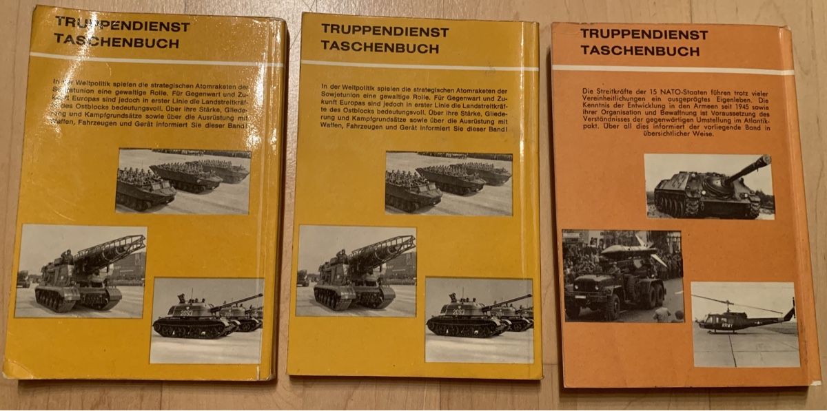 Libri: 3 Truppendienst- Taschenbücher – Usato da Goldingen venduto da Bergler012 1