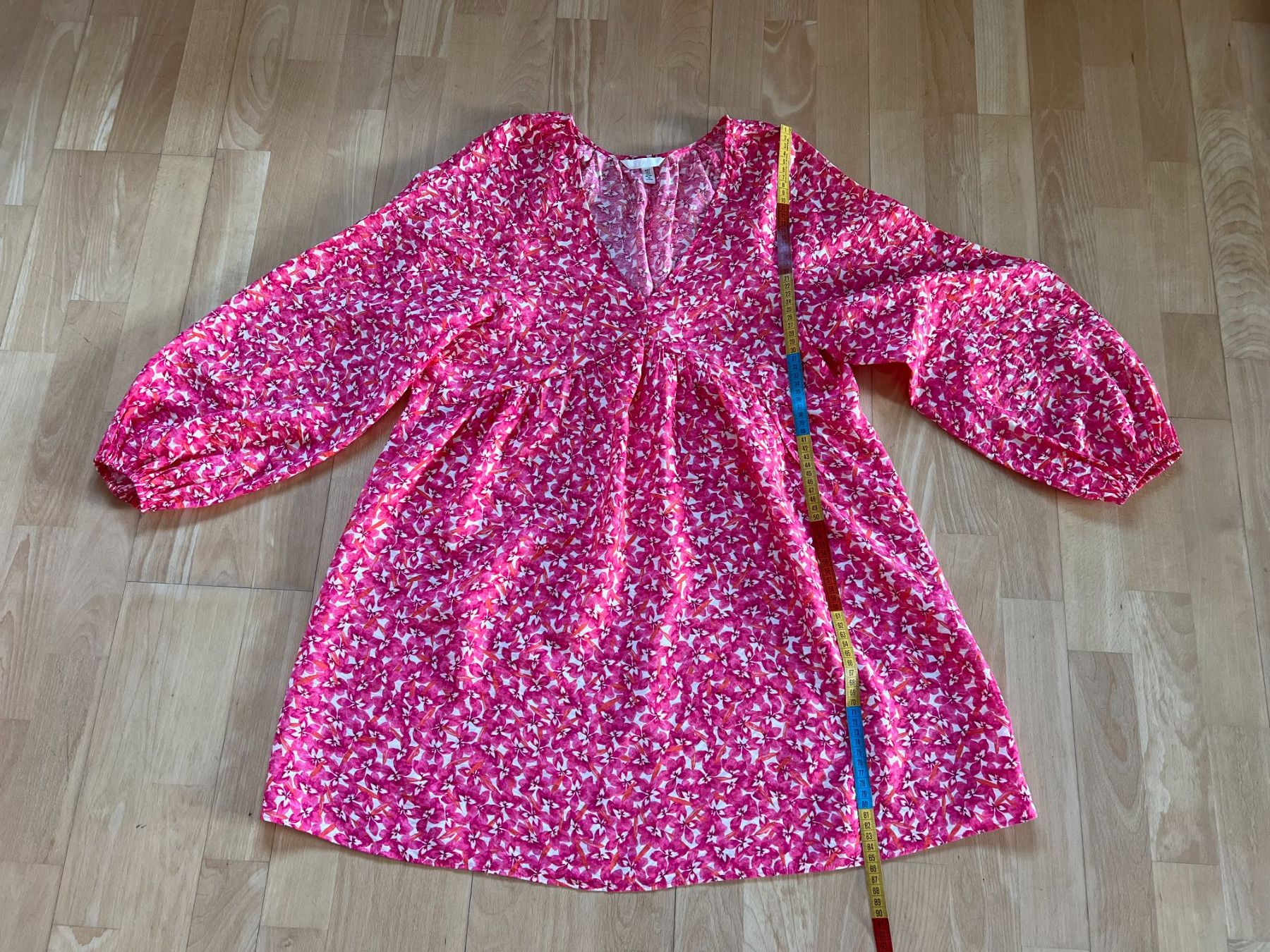 H&M Vestiti: H&M Damen Kleid, Gr. S, Pink – Usato da Worb venduto da farben20zauber 4