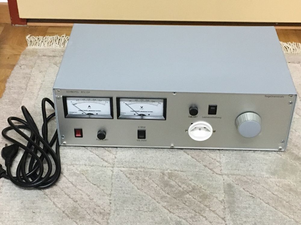 Schnepel Regel-Trenntrafo System RTZ-CH (Gebraucht) in Moosseedorf für ...