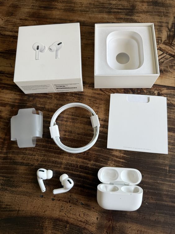 Apple Kopfhörer: Apple AirPods Pro - Top Zustand mit OVP – Gebraucht aus Zürich von flooff 3