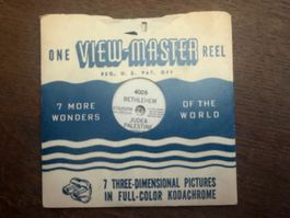 View-Master 3D: Nr. 4006 BETHLEHEM Judea PALESTINE