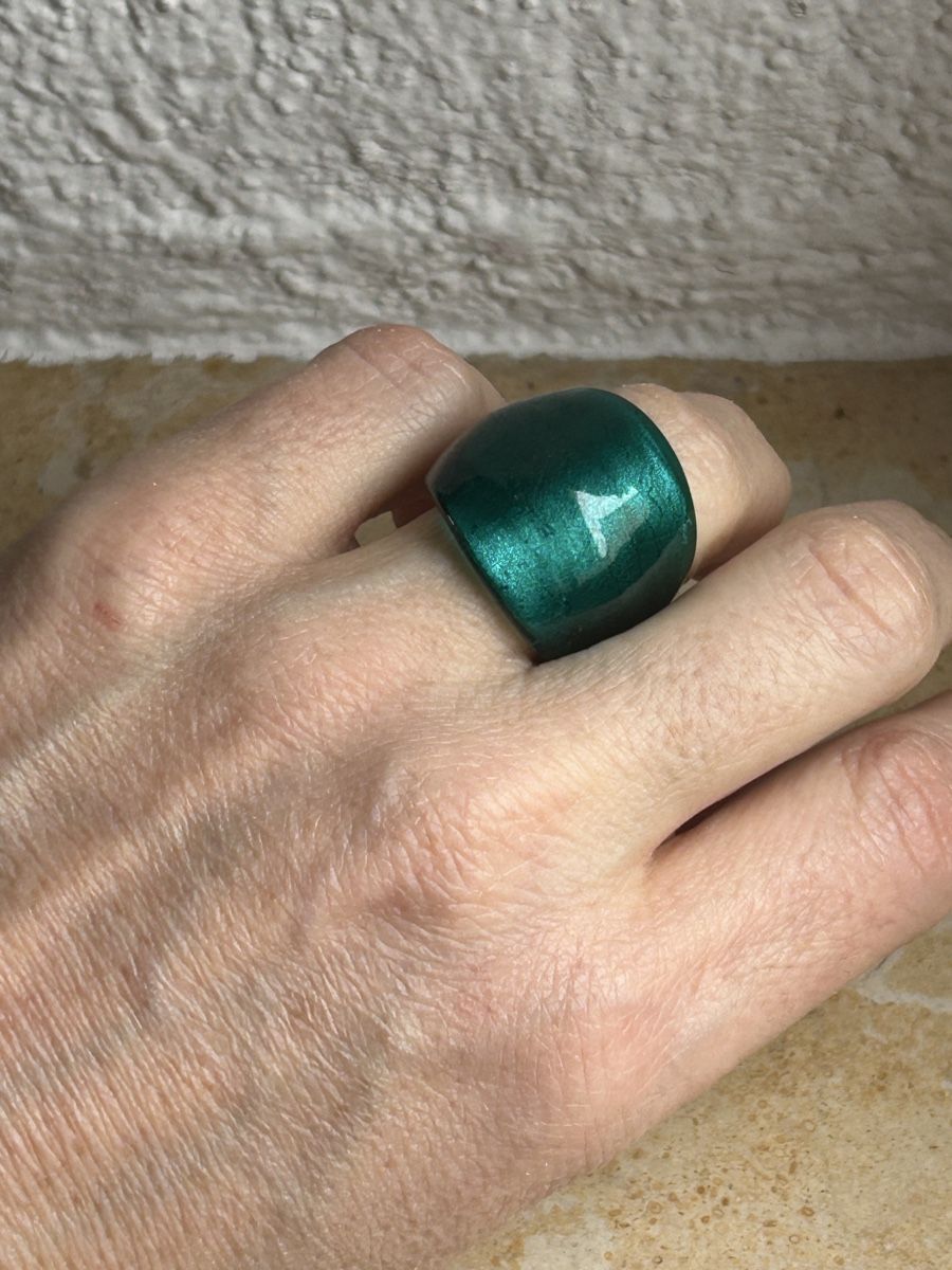 Anelli: Smaragdgrüner Ring Gr. 56/17 – Usato da Laufen venduto da Bellavitaboom 7