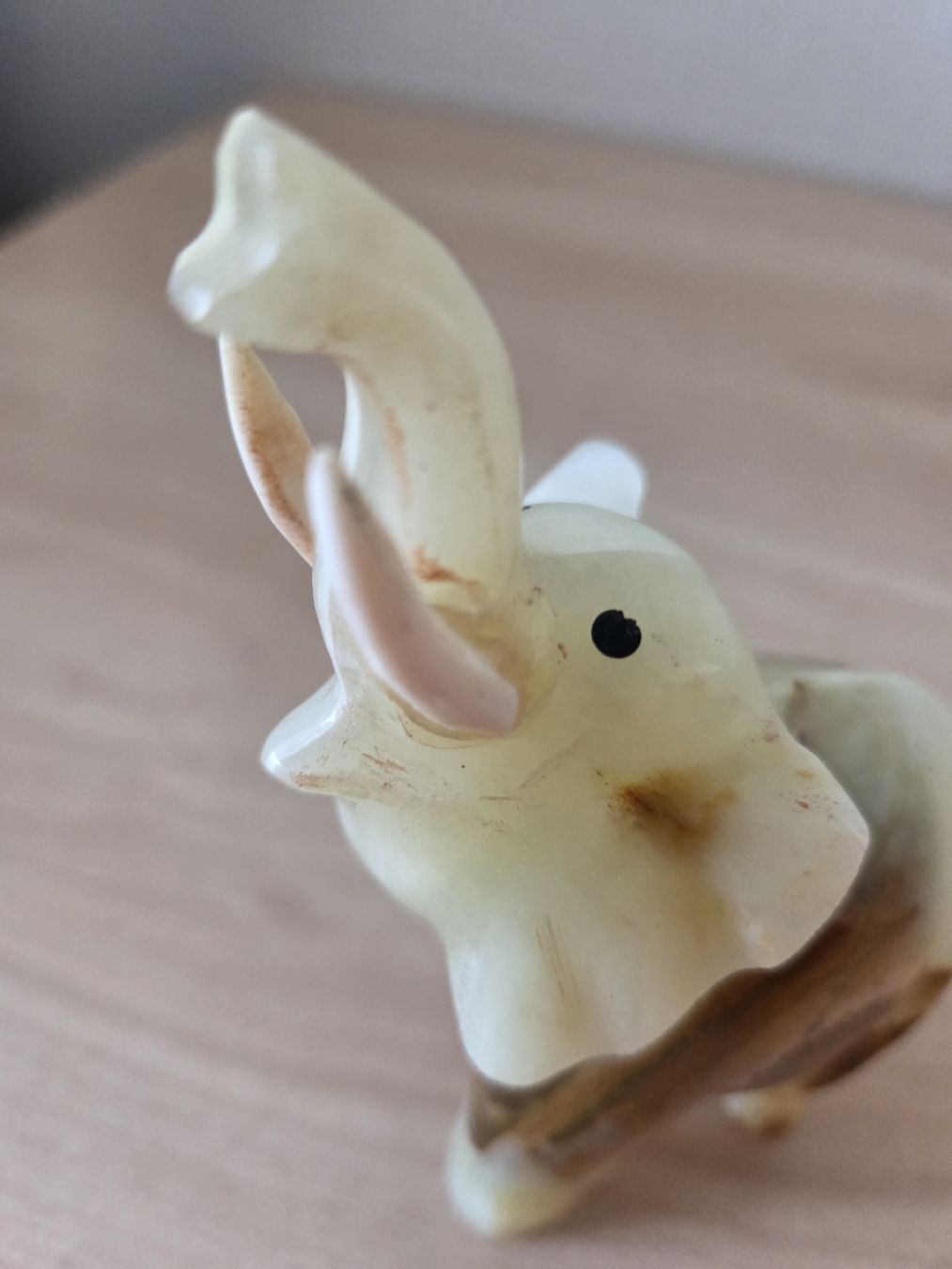 Figuren: Halbedelstein Elephant Handgefertigt  – Gebraucht aus Winterthur von katzen07 6