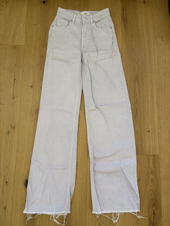 Tally Weijl Jeans lila Grösse 32 guter Zustand