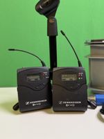 Sennheiser EW 100 G2 Funkmikrofon Set mit Zubehör gebrauch
