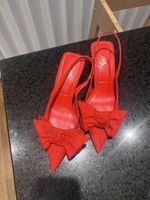 ZARA Pumps rot Schleife Grösse 38 