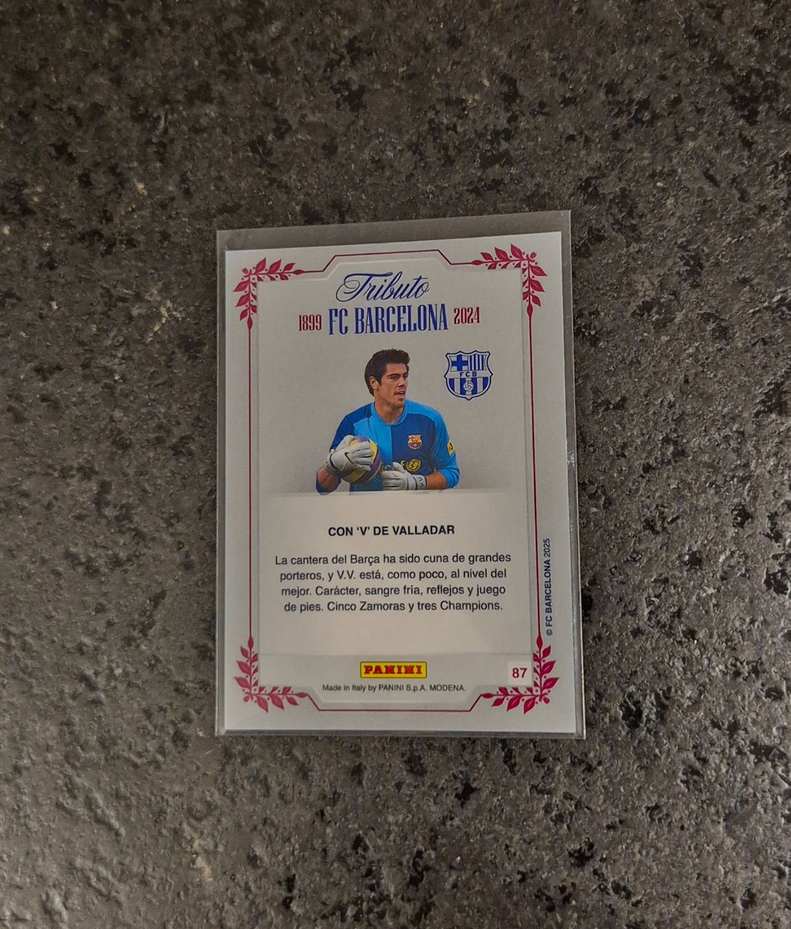 Topps Carte collezionabili: Victor Valdes - Barcelona - Panini – Nuovo (secondo la descrizione) da Burg AG venduto da Danoe 1