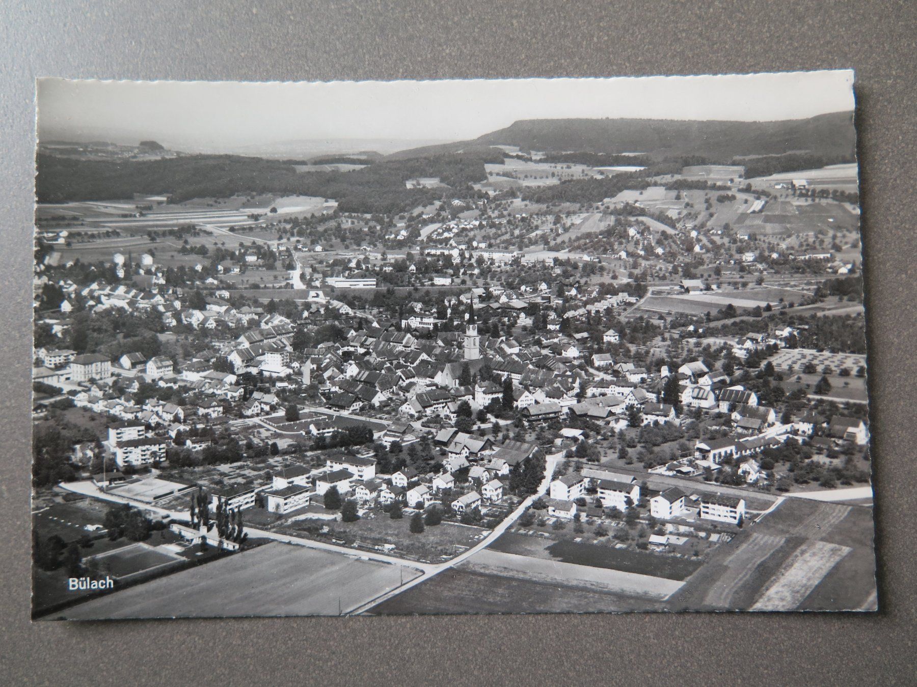 Cartoline postali: BÜLACH - FLUGAUFNAHME – Usato da Wittenbach venduto da lipasal