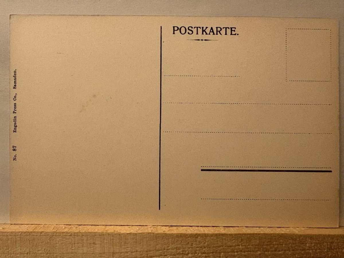 Cartoline postali: AK von Pontresina – Usato da Rümlang venduto da Kartenpost1 1