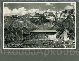 AK sw Braunwald GL Ortstockhaus Photo : Schönwetter ≈ 1934 
