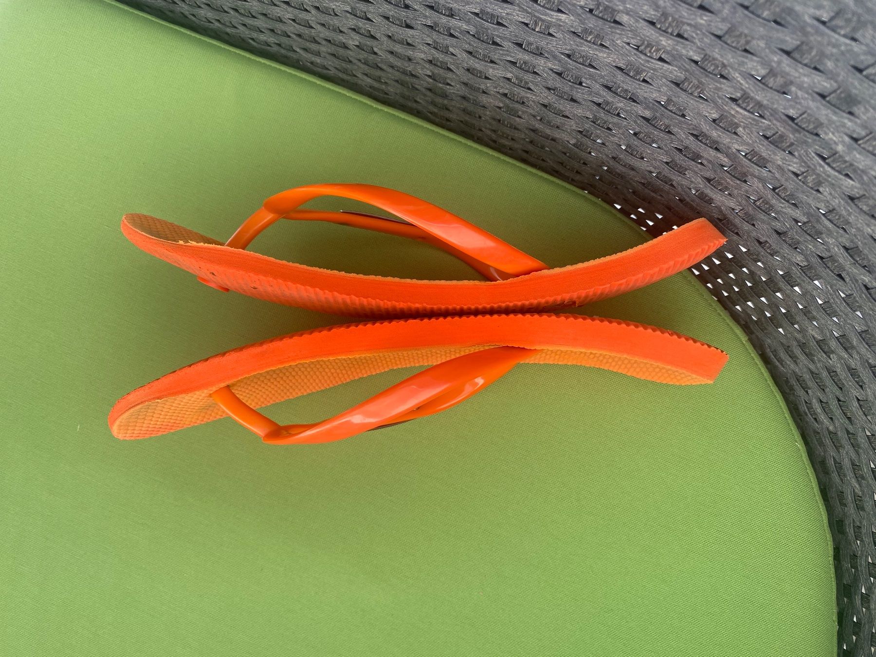 Armani Scarpe da donna: SUMMERTIME - stylische ARMANI Flip-Flops, orange, 38 – Usato da Winkel venduto da ferrari2022 4