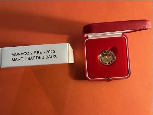 Tutti le monete: 2 euro Monaco 2025 les beaux – Nuovo e nell'imballaggio originale da Montreux venduto da Kokebullterrier1 2