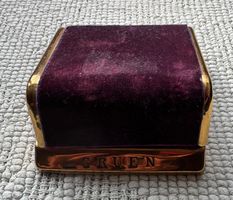 Gruen Veri-Thin Armbanduhr 1940 vergoldet funktioniert