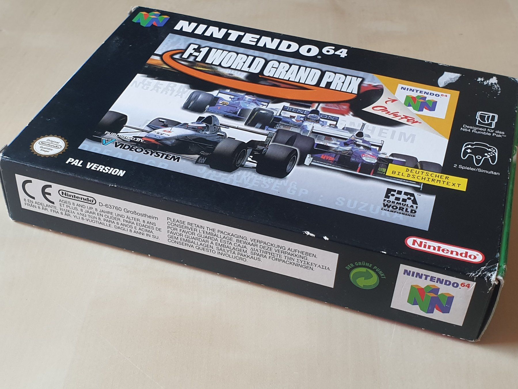Nintendo Giochi: F-1 World Grand Prix – Usato da Stansstad venduto da collectorsshop 3