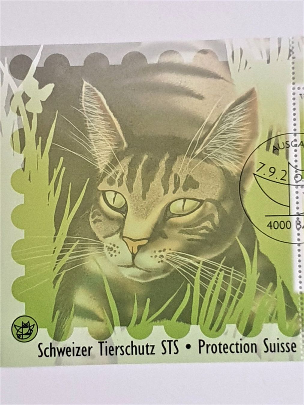 Alle Briefmarken: (156) Sondermarke "Schweizer Tierschutz" – Gebraucht aus Schwarzhäusern von Inot3 3