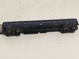 LIMA Micromodel scala N CARROZZA PASSEGGERI DB BLU danneggia