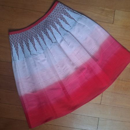 Sehr schöner Fox’s Jupe, rot/rosa, neuwertig, S - L