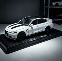 BMW M3 CS LCI 1:18 – Weiss/Schwarz – Sammlermodell