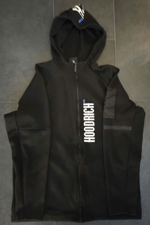 Hoodrich Zip Hoodie Schwarz Gr. L