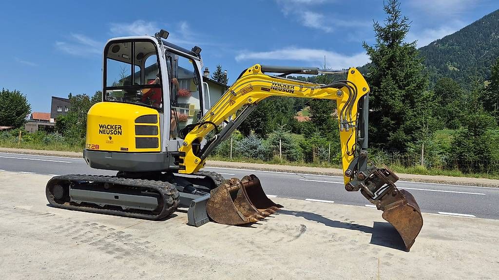 Wacker Neuson Excavateurs: Kettenbagger Bagger Wacker Neuson EZ28  Jg. 2017 – D'occasion à Schüpfheim par grischa01 1