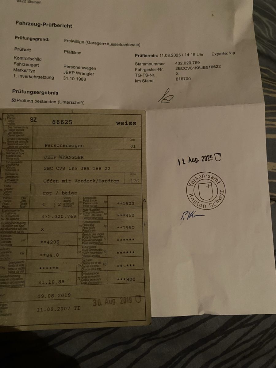 Jeep Automobili: Jepp Wangeler Auto – Usato da Menzingen venduto da Edelmuni7 5