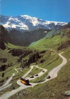 Postauto // Klausenpass Clariden 3268 m Passkehren // Saurer