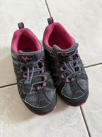 Kinder Turnschuhe Vty Grösse 27 dunkelgrau pink 