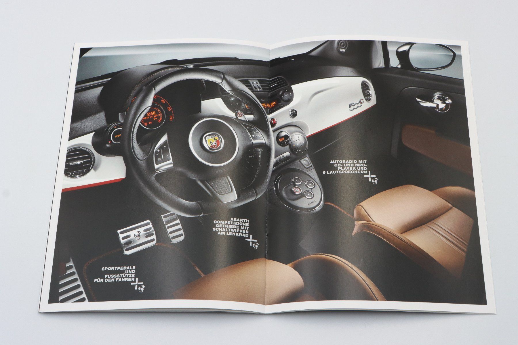 Fiat Documenti: Fiat Abarth 500 Cabrio 2011 Prospekt – Usato da Bühl b.Aarberg venduto da Collectorpassions 7