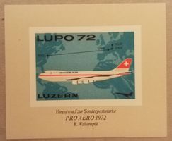 3009) Sonder Vignetten LUPO 72 postfrisch