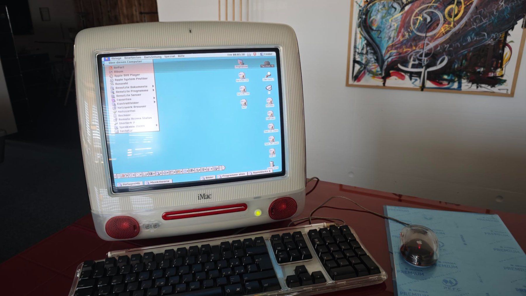 Apple PCs: Apple iMac G3 - rot – Gebraucht aus Unterentfelden von main5035 3