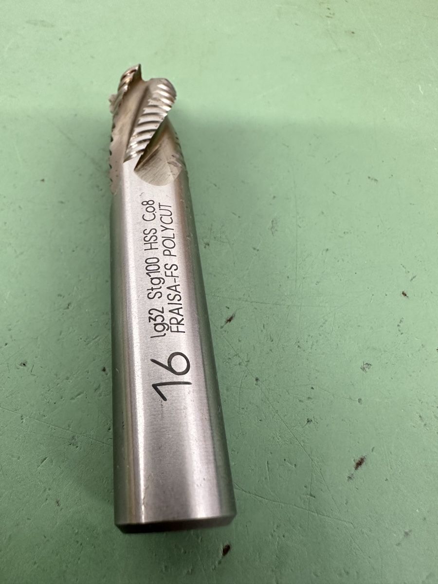 Tutti gli attrezzi: HSS Schaftfräser,End Mill  ⌀ 16mm  – Nuovo (secondo la descrizione) da Aarberg venduto da SNMachines 1