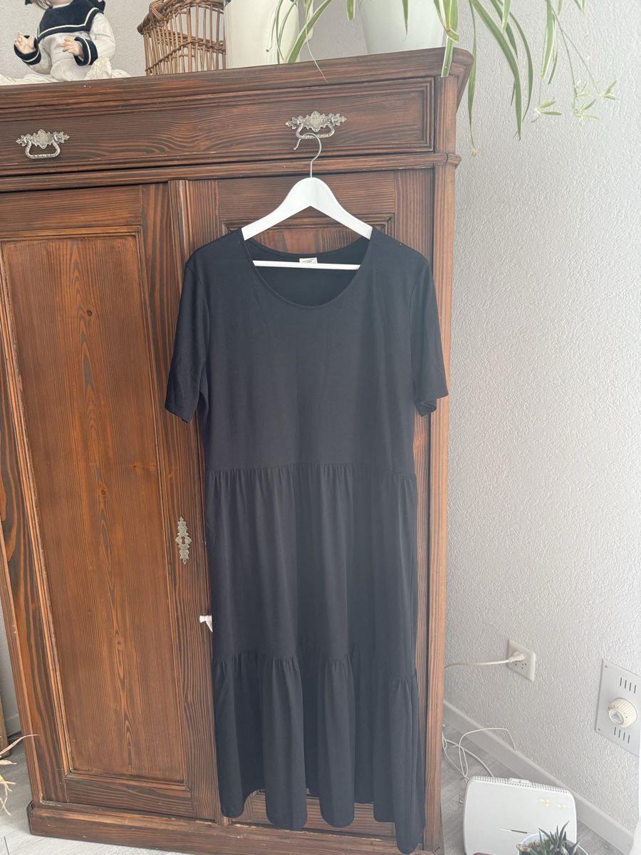 Vestiti: Schwarzes 3/4 Sommerkleid – Usato da Erlinsbach SO venduto da muggi014