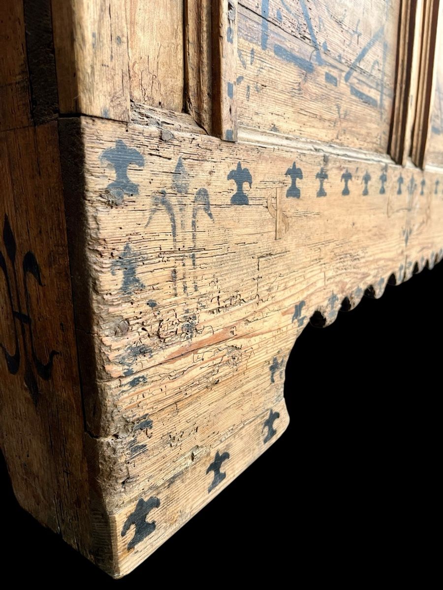 Cassapanche: Oberwalliser Truhe 1681 – Usato da Ottikon venduto da san_w99n 2