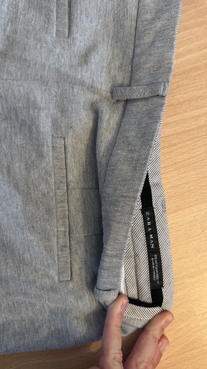 Hosen: Zara light grey trousers hose – Gebraucht aus Kilchberg ZH von King_Arth 2