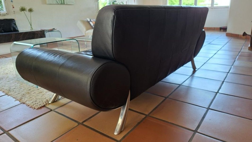 Rolf Benz Sofas: Rolf Benz Sofa 545 - Leder schwarz gebraucht – Gebraucht aus Hünenberg See von Five2twelve 3