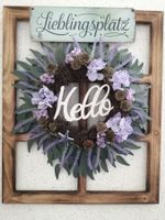 🌞Hello Tür- Wand Kranz 48cm Handgemacht
