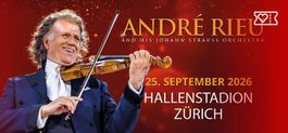 2 Andre Rieu Tickets 25.09.2026 Hallenstadion Zürich Kat 3