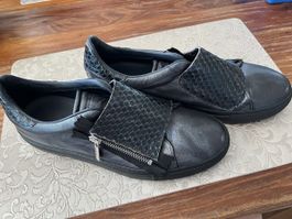 Roberto Cavalli Schuhe, Schwarz, Gr. 41, Leder, Top!