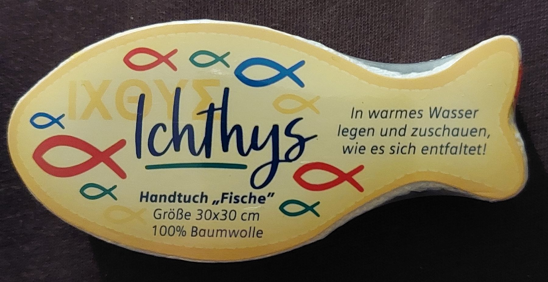 Spielzeuge: Ichthys Zauberhandtuch – Neu und originalverpackt aus Unterseen von Ruia3333