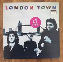 VINYL WINGS "LONDON TOWN" MADE IN ENGLAND