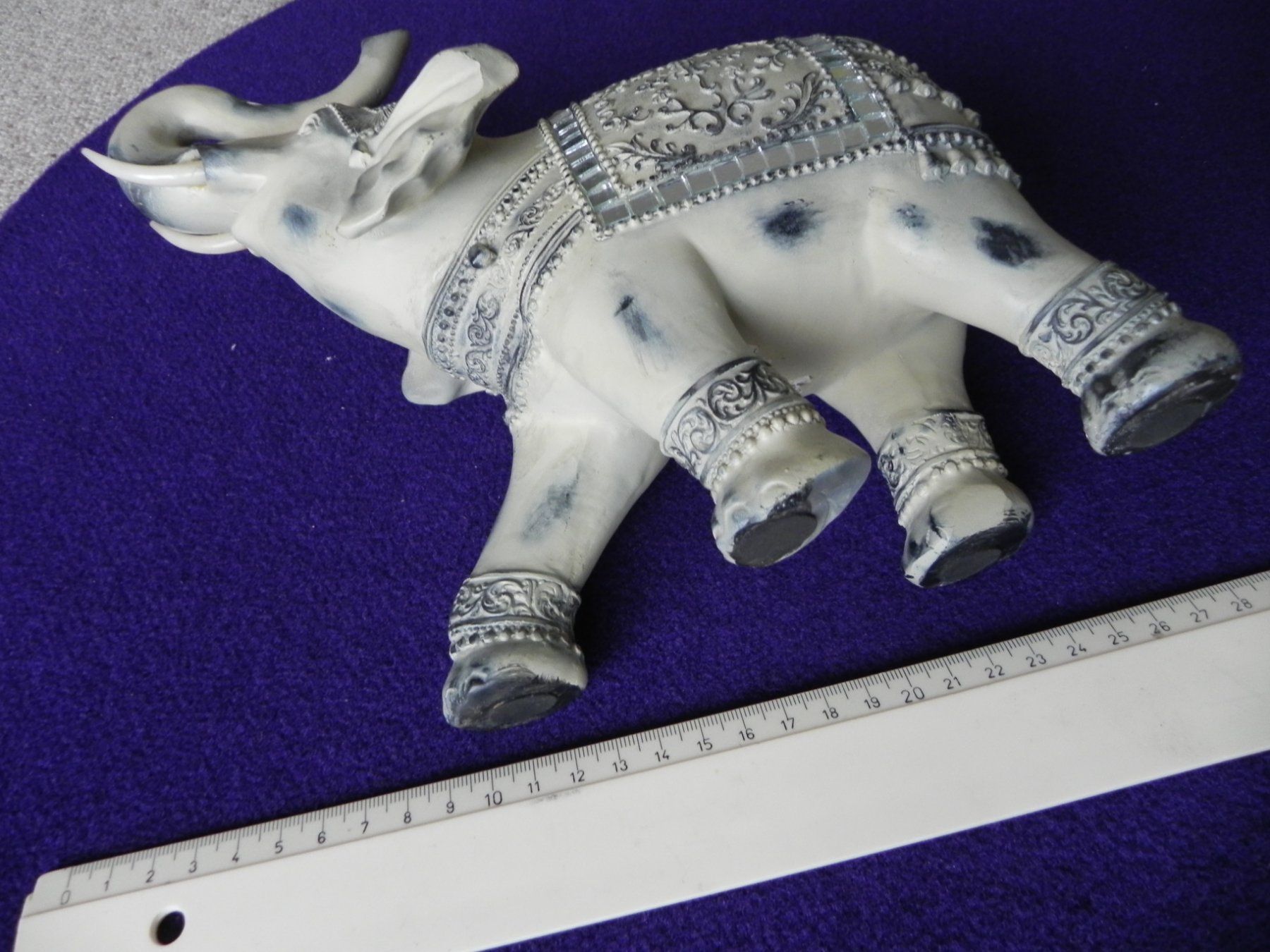 Statuette: Elefant Deko Figur Elefantenfigur – Usato da Stallikon venduto da pcerny16 3